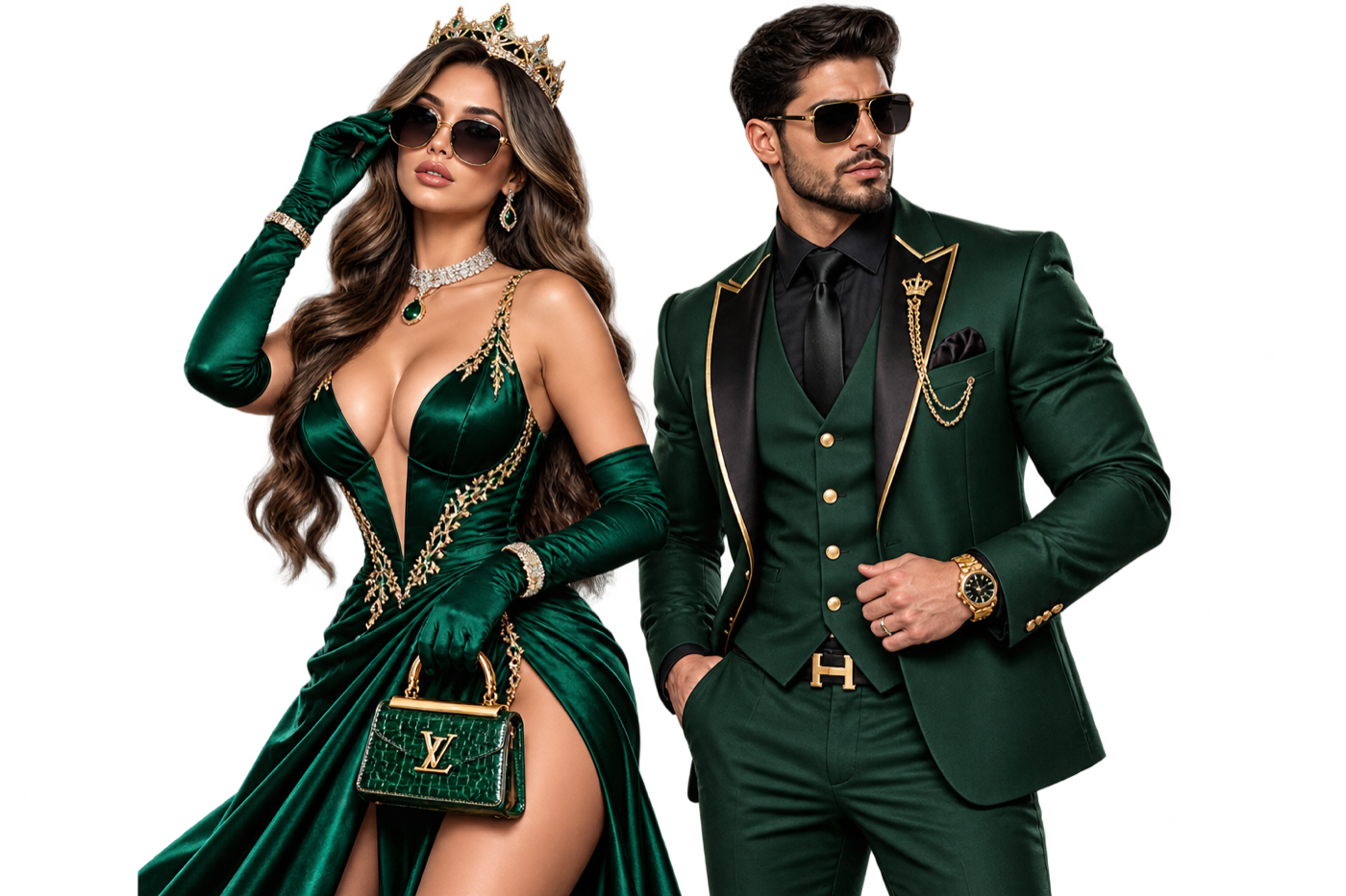 Trajes y vestidos